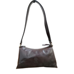 Hobo bag a Trapezio in Vero Cuoio Made In Italy