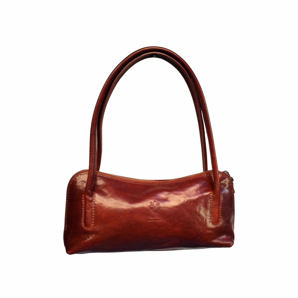 Borsetta Bassa da spalla in Vero Cuoio Toscano Made in Italy
