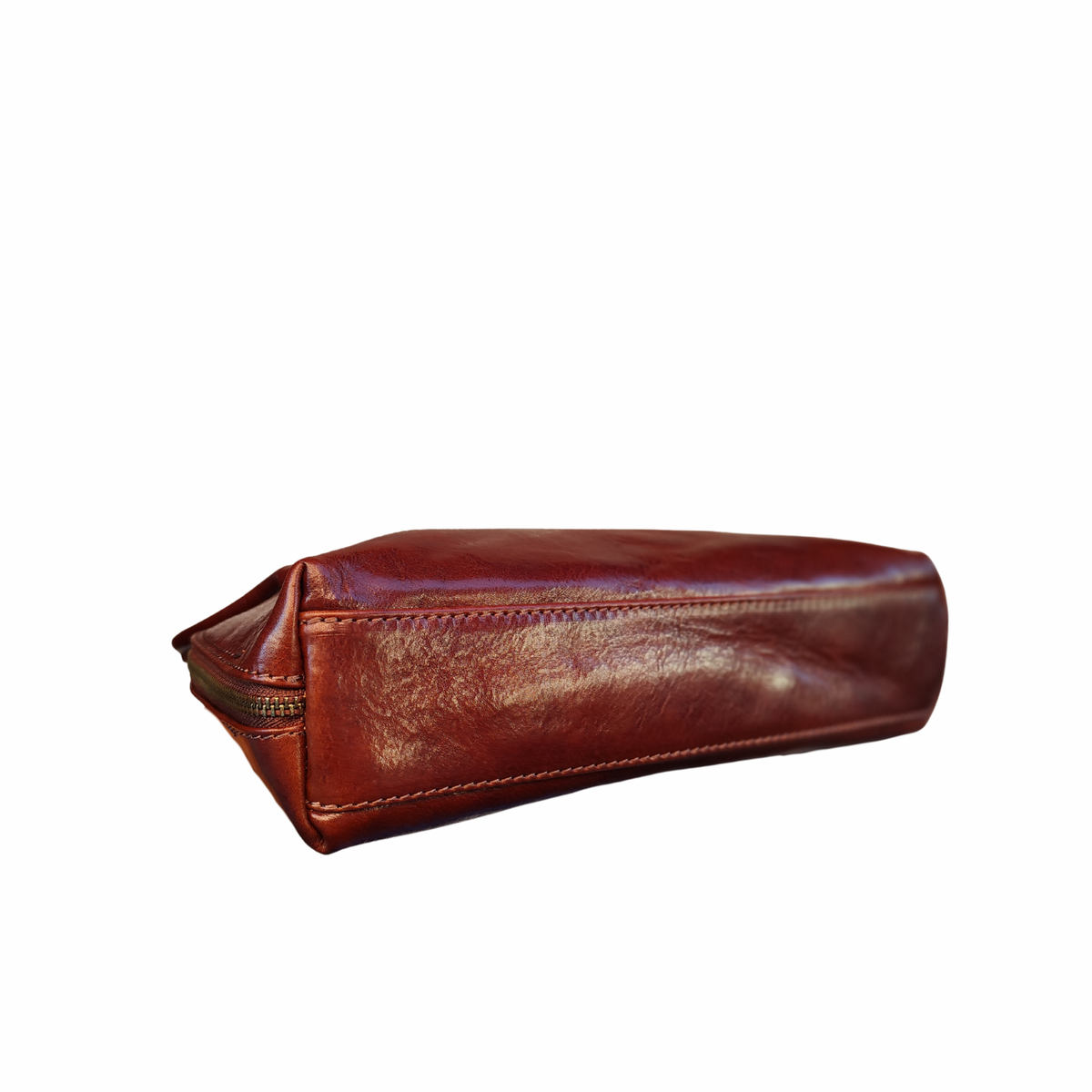 Borsetta Bassa da spalla in Vero Cuoio Toscano Made in Italy
