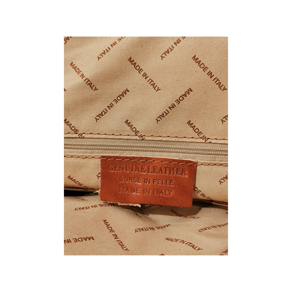 Zaino / Borsa in Vero Cuoio Artigianale Made in Italy