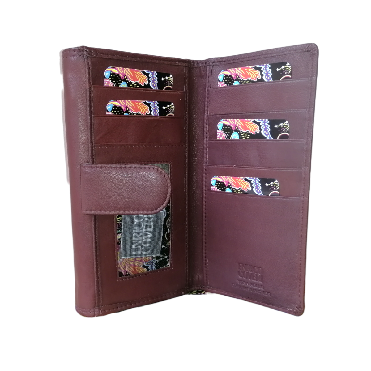 Portafoglio Vera Pelle Coveri 10x18 Donna Doppio Comparto EC7046