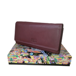 Portafoglio Vera Pelle Coveri 10x18 Donna Doppio Comparto EC7046