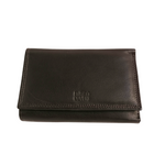 Portafoglio Coveri Vera Pelle Liscia Trifold Donna EC8065