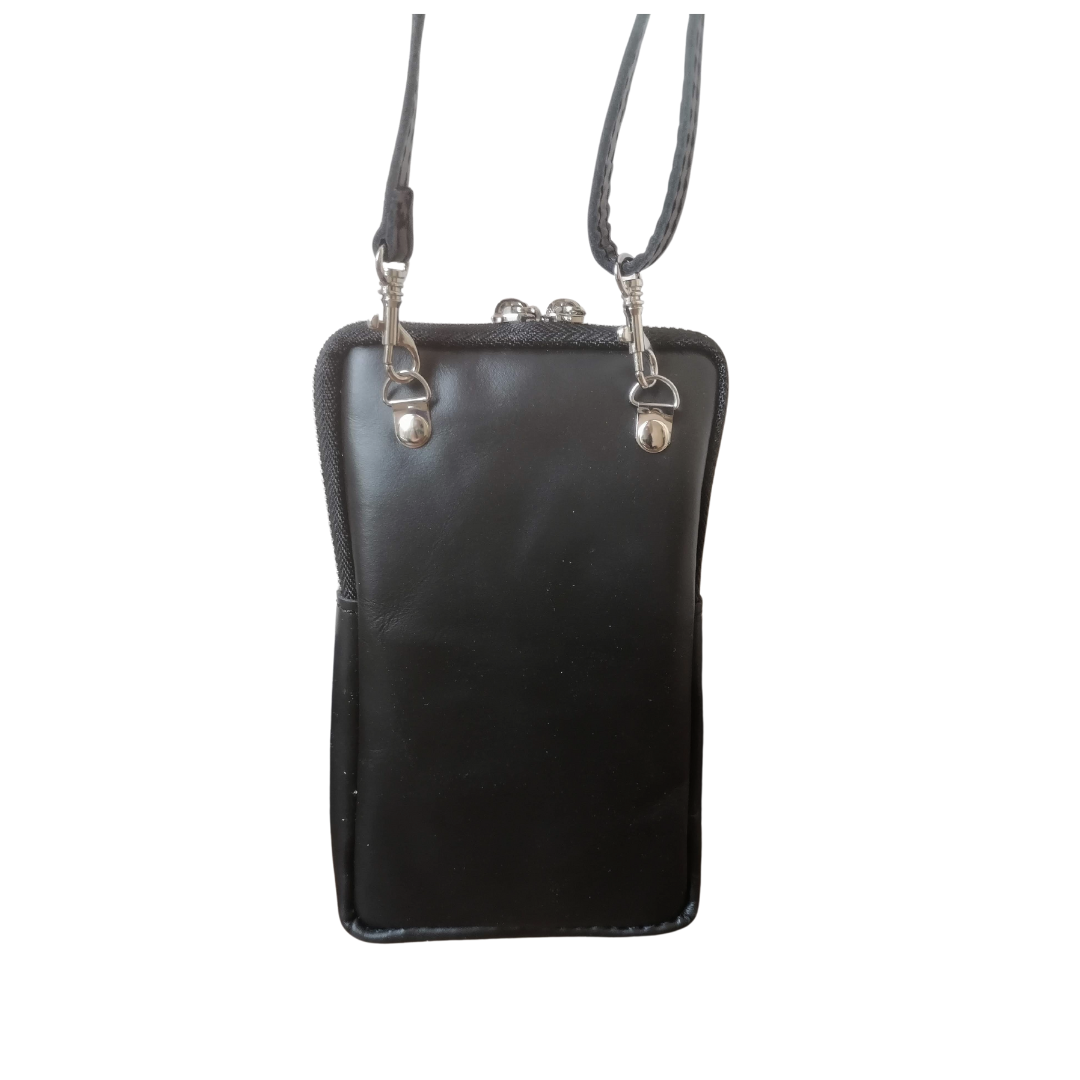 Borsa Da Uomo In Pelle E Tela - Trotter Bag - Foto 6