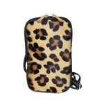 Tracolla / Portacellulare in Vera Pelle Cavallino Made In Italy