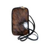 Tracolla / Portacellulare in Vera Pelle Cavallino Made In Italy