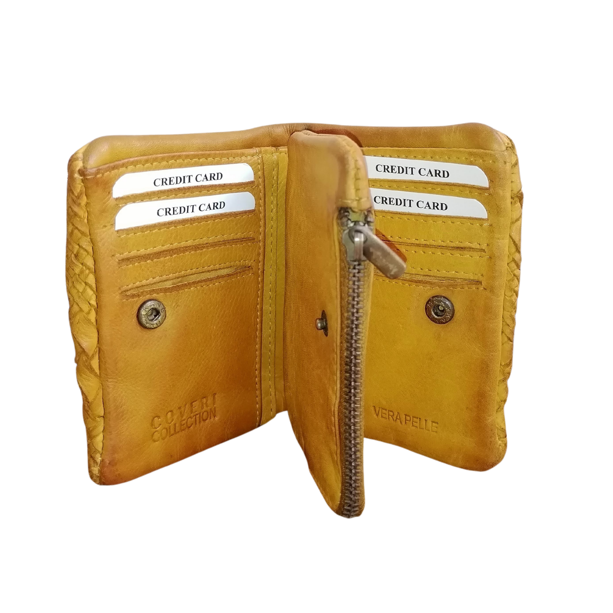 Portafoglio Rfid Sicuro Portafoglio Uomo F&L Classic - Pelle Di - Foto 5