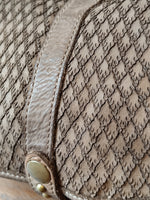 Borsetta Rotonda con Pattina in Pelle Sauvage Morbidissima Stile Vintage