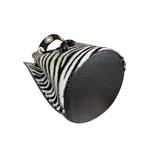 Secchiello con Borchie in Pelle di Cavallino