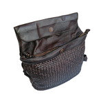 Zaino/Borsa 2Way in Pelle Intrecciata Sauvage Vintage Made in Italy