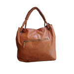 A Meta Prezzo! STOCK SS207 Hobo Bag in Vera Pelle Sauvage Stile Vintage