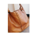 A Meta Prezzo! STOCK SS207 Hobo Bag in Vera Pelle Sauvage Stile Vintage