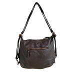 2way Zaino / Borsa in Vera Pelle Intrecciata Sauvage Vintage Made In Italy SS219