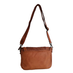 tracolla sauvage borchie cuoio retro