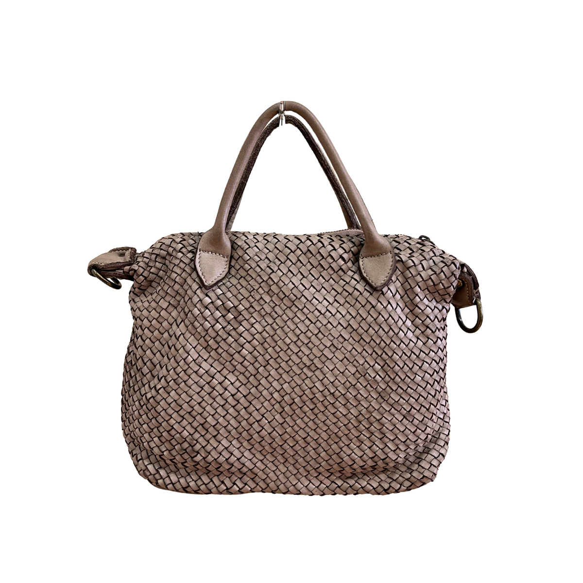 Borsa a Mano Morbidissimo in Pelle Sauvage Intrecciata Stile Vintage SS227