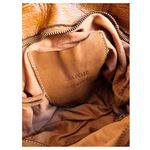 Borsa a tracolla | Messenger Bag in Pelle Sauvage Intrecciata Morbidissima Stile Vintage Made in Italy