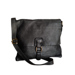 Borsa a tracolla | Messenger Bag in Pelle Sauvage Intrecciata Morbidissima Stile Vintage Made in Italy