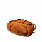 Borsa a Tracolla con Due Tasche in Vera Pelle Sauvage | Made in Italy| SS263