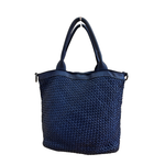 Borsa a Mano 2 manici in Vera Pelle Sauvage Intrecciata SS281 | Made in Italy