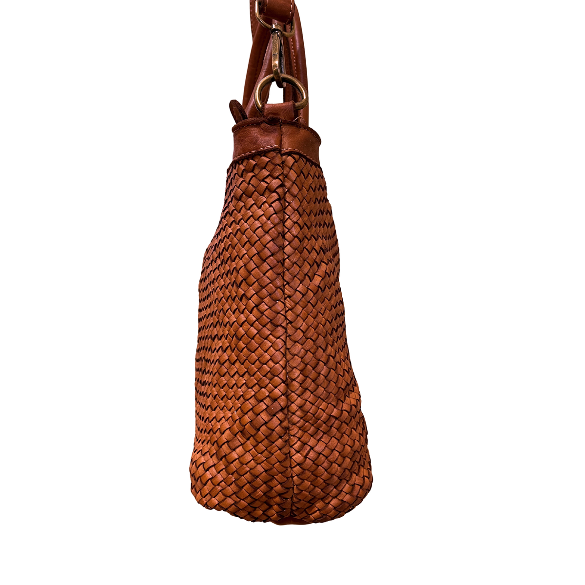 Borsa a Mano 2 manici in Vera Pelle Sauvage Intrecciata SS281 | Made in Italy