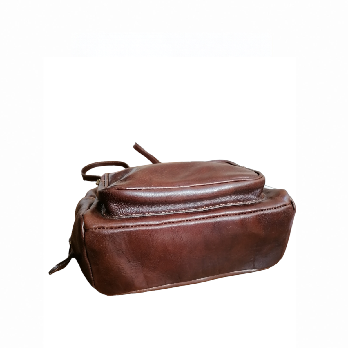 Zaino Tasca Grande in Vero Cuoio Made in Italy