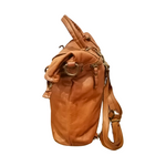 2way Zaino / Borsa in Vera Pelle Sauvage Morbida Made In Italy SS250