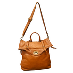 2way Zaino / Borsa in Vera Pelle Sauvage Morbida Made In Italy SS250