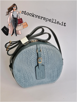 Borsa a Tracolla Rotonda in Vera Pelle Made in Italy