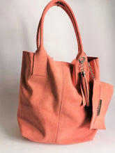 Carica l&#39;immagine nel visualizzatore di Gallery, Tote bag borsa grande pelle morbidissima
