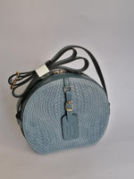 Borsa a Tracolla Rotonda in Vera Pelle Made in Italy