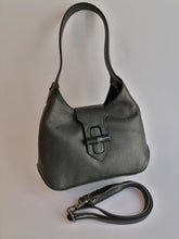 Carica l&#39;immagine nel visualizzatore di Gallery, borsa hobo bambù dollaro nero
