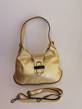 Carica l&#39;immagine nel visualizzatore di Gallery, borsa hobo bambù dollaro oro
