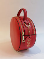 Mini pochette design in vera pelle MADE IN ITALY