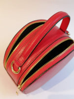 Mini pochette design in vera pelle MADE IN ITALY