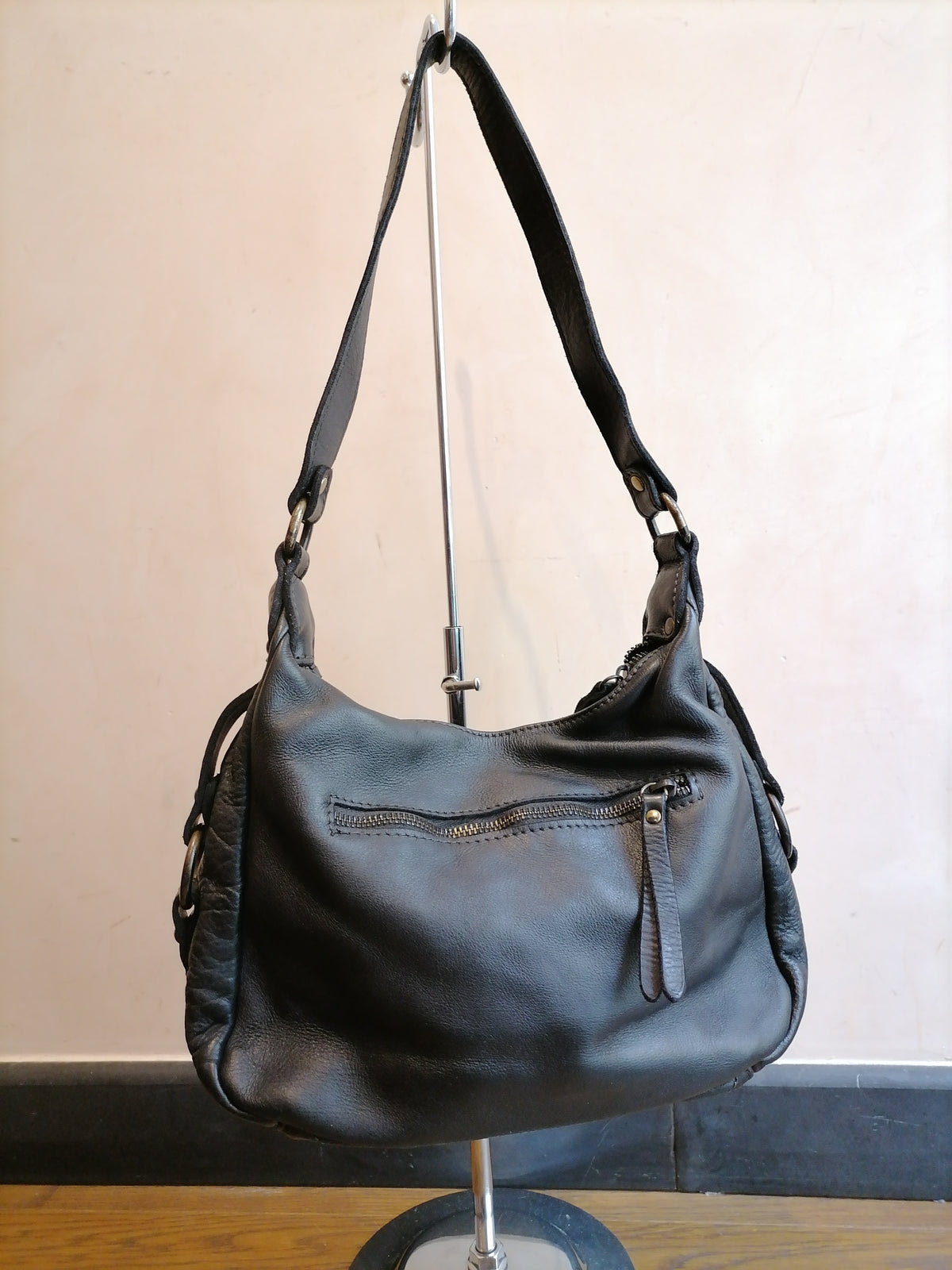 Hobo Bag 22x30 Intrecciata Sauvage