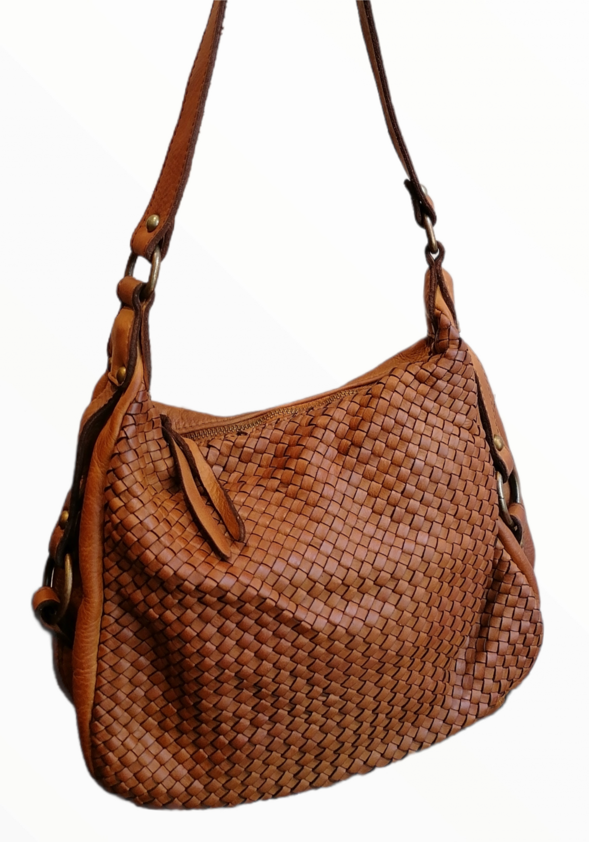 Hobo Bag 22x30 Intrecciata Sauvage