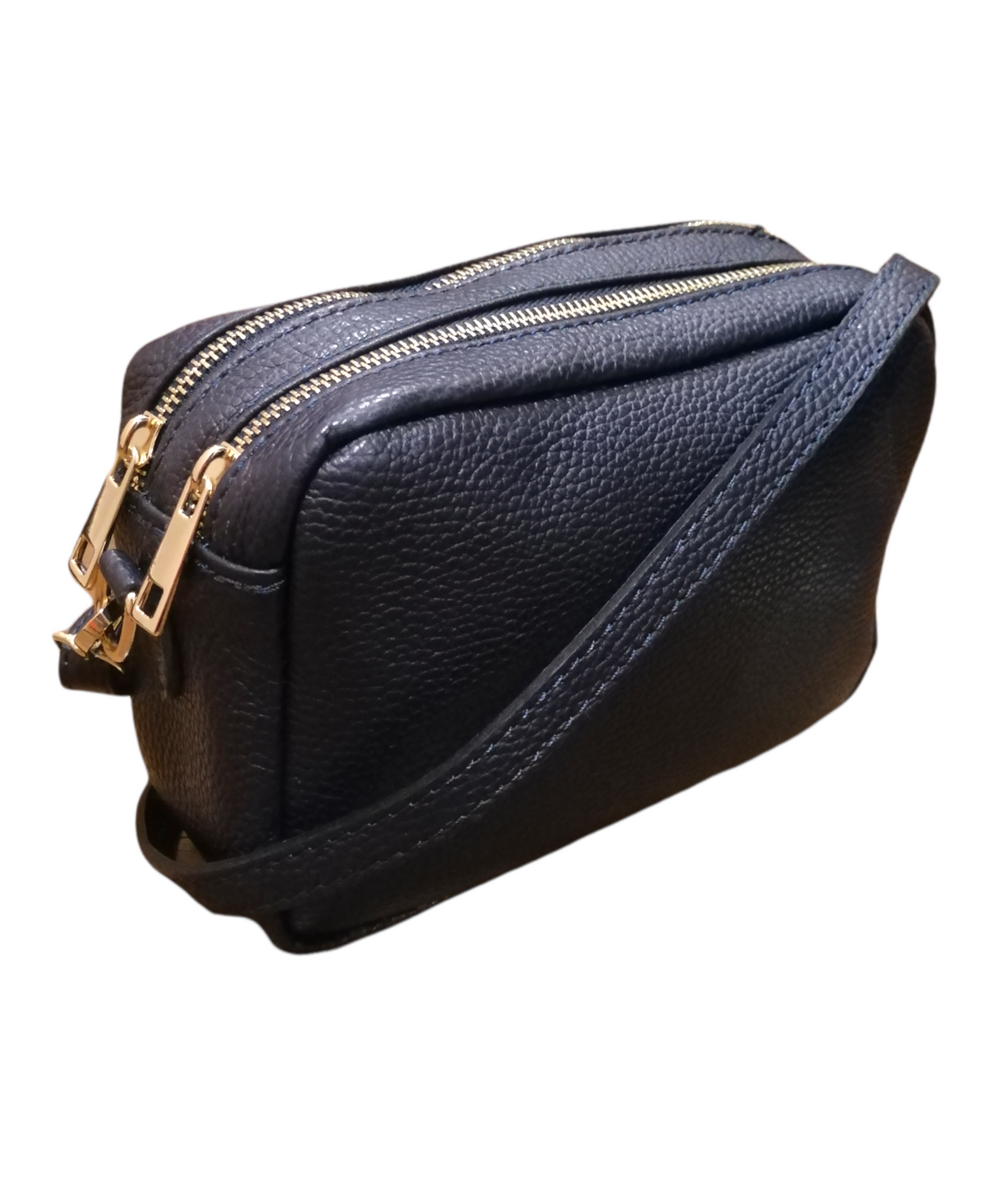 doppio zip dollaro nero