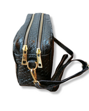 Carica l&#39;immagine nel visualizzatore di Gallery, double zip nero side
