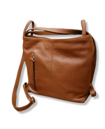 Zaino/Borsa 2 way in Vera Pelle
