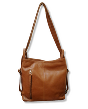 Carica l&#39;immagine nel visualizzatore di Gallery, Zaino/Borsa 2 way in Vera Pelle
