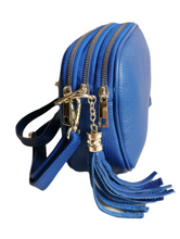 Carica l&#39;immagine nel visualizzatore di Gallery, Saponetta Tre Zip in Pelle Dollaro MADE IN TALY

