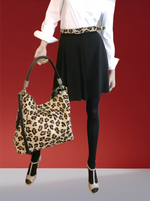 Hobo Bag Grande in Pelle di Cavallino