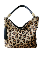 Hobo Bag Grande in Pelle di Cavallino