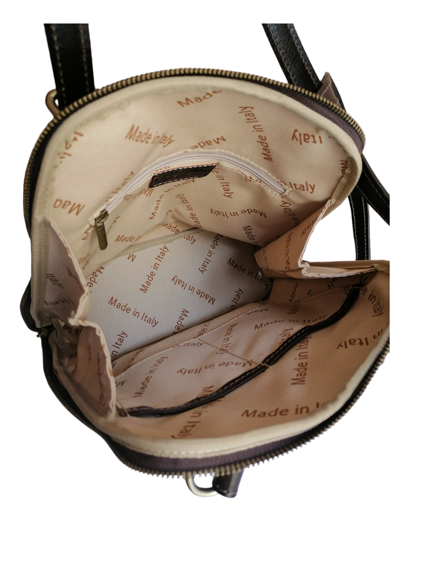 Patty Borsa Donna in Pelle Convertibile a Zaino Testa di Moro TL141497 Patty Borsa Donna in Pelle Convertibile a Zaino Testa di Moro TL141497