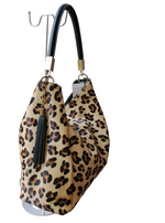 Hobo Bag Grande in Pelle di Cavallino