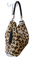 Hobo Bag Grande in Pelle di Cavallino