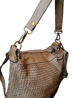 secchiello intrecciata tracolla 