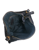 Tracolla Rettangolo 20x26 Intrecciata Vera Pelle Sauvage Vintage