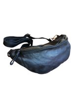 Marsupio SUnisex in Vera Pelle Sauvage Stile Vintage