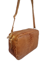 Carica l&#39;immagine nel visualizzatore di Gallery, Borsa Pochette Doppio zip con Tracolla MADE IN ITALY
